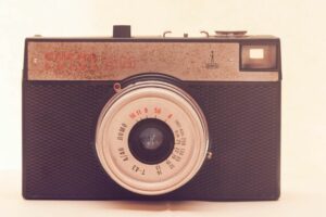 Cámara antigua que representa el Día de la Fotografía cada 19 de agosto